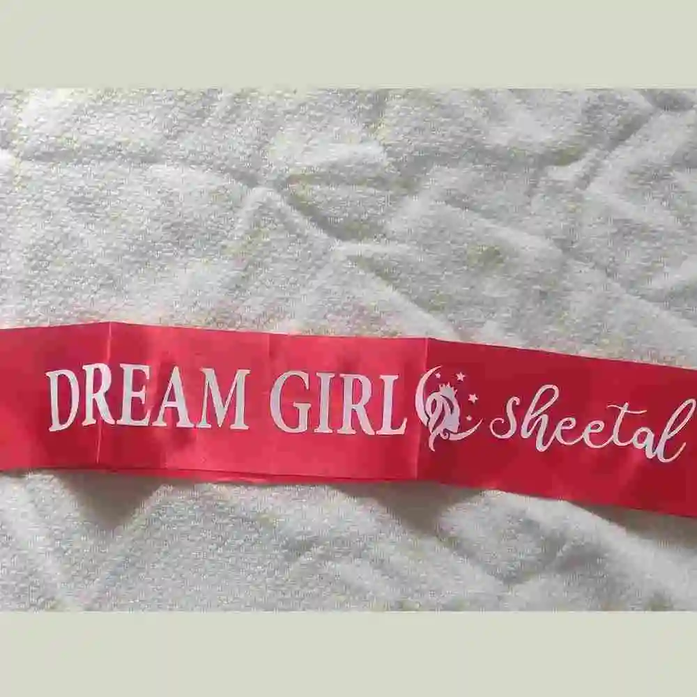 Personalized Sash